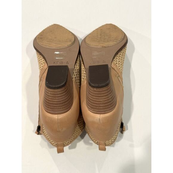 Anthropologie Kelsi Dagger Brooklyn TOAST NEUTRAL Women's 12 Ego Ankle Boot $219 - Picture 9 of 13